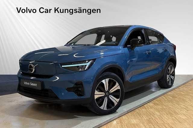 Blå Begagnad 2022 Volvo C40 Ultimate SUV | 394 900 kr (Marknadspris) - Bild 1/2