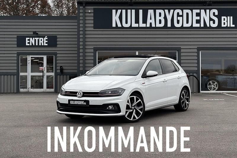 Vit Begagnad 2019 VW Polo GTI Halvkombi | 209 000 kr - Bild 1/4