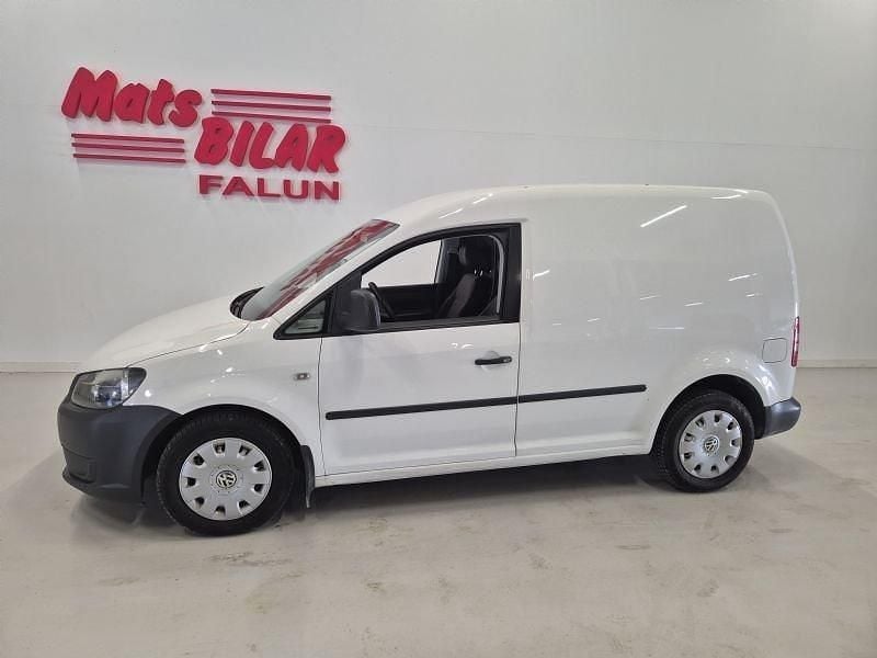 Vit Begagnad 2012 VW Caddy Minibuss | 69 900 kr (Marknadspris) - Bild 1/4
