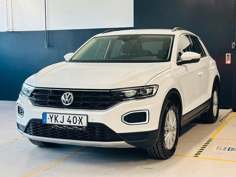 Vit Begagnad 2020 VW T-Roc GT SUV | 139 500 kr (Bra pris) - Bild 1/4