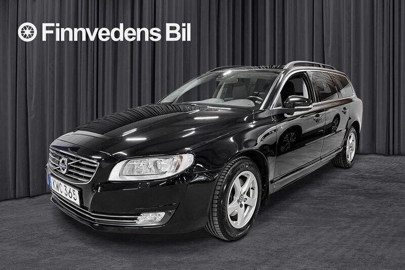 Svart Begagnad 2015 Volvo V70 Momentum Kombi | 174 900 kr (Lite dyr) - Bild 1/4