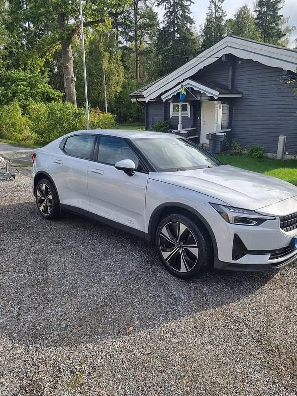 Begagnad Polestar 2 Standard Range Single Motor 169 kW (231 HK) 2023 Silver Halvkombi