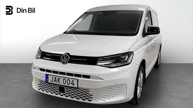Candyvit Begagnad 2023 VW Caddy Minibuss | 289 900 kr (Marknadspris) - Bild 1/4