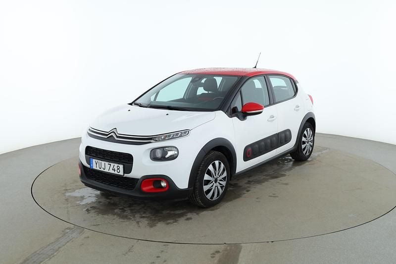Vit Begagnad 2018 Citroën C3 PureTech Sedan | 102 000 kr (Marknadspris) - Bild 1/4