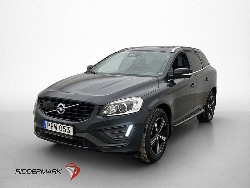 Begagnad Volvo XC60 R-Design 190 HK (139 kW) 2017 Grå SUV