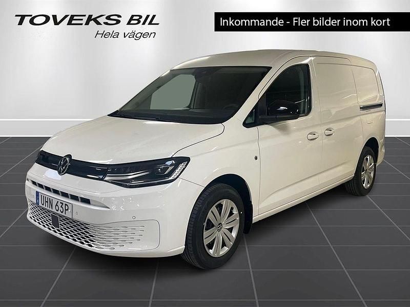 Vit (candyvit) Ny 2025 VW Caddy Minibuss | 426 900 kr (Marknadspris) - Bild 1/4