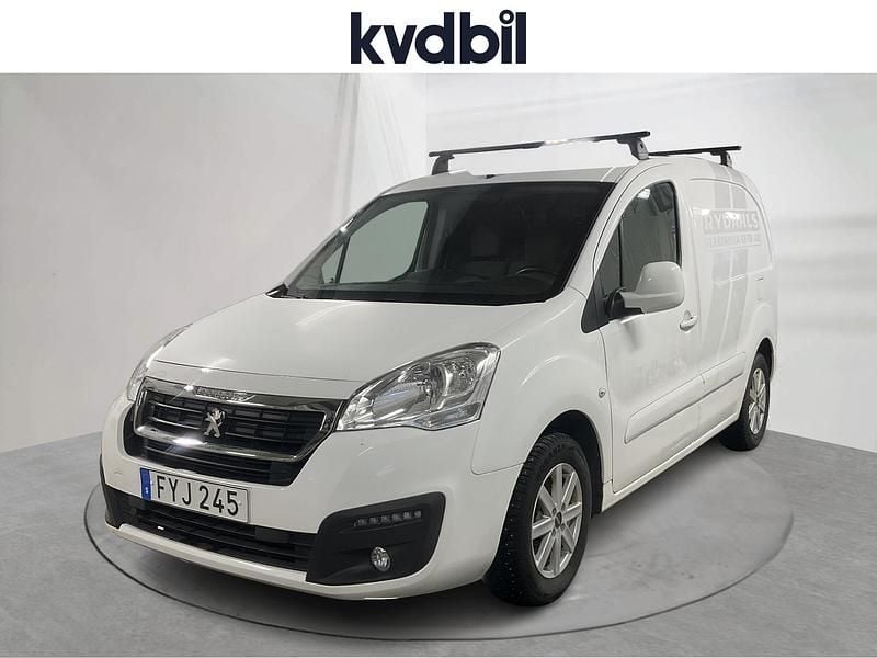 Vit Begagnad 2016 Peugeot Partner Minibuss | 69 000 kr (Superpris) - Bild 1/3