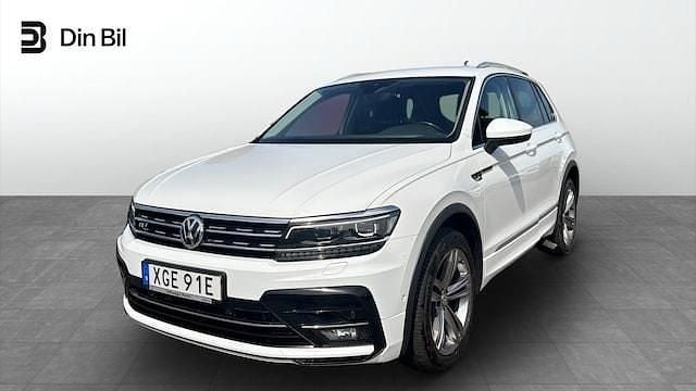 Vit Begagnad 2020 VW Tiguan GT SUV | 269 900 kr (Bra pris) - Bild 1/4