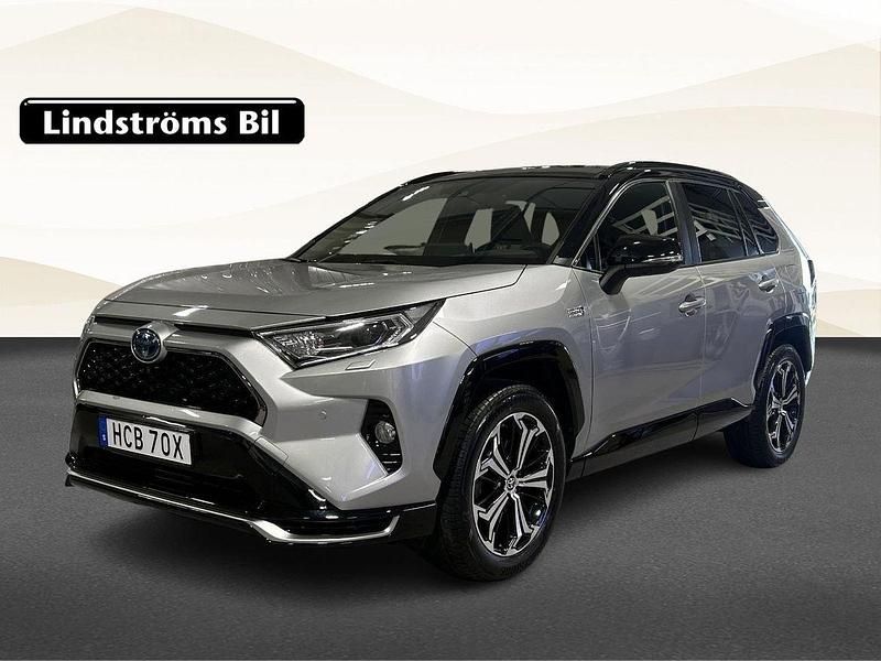 Grå Begagnad 2020 Toyota RAV4 Hybrid Premium SUV | 439 900 kr (Dyr) - Bild 1/3