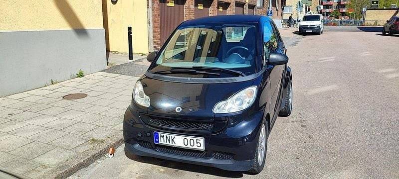 Svart Begagnad 2008 Smart ForTwo Coupé Sportkupé | 37 000 kr - Bild 1/4