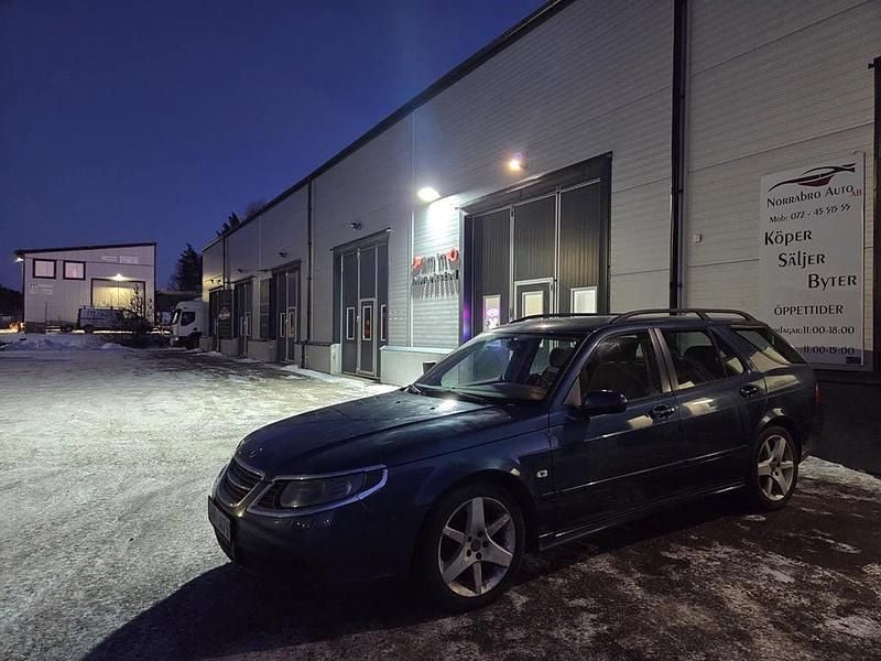 Begagnad Saab 9-5 Linear 150 HK (110 kW) 2005 Blå Kombi
