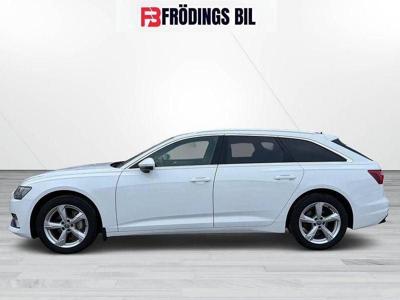 Begagnad Audi A6 Sport 204 HK (150 kW) 2018 Vit Kombi