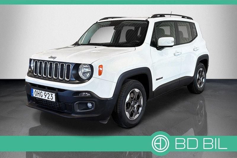 Vit Begagnad 2016 Jeep Renegade Longitude SUV | 166 900 kr (Marknadspris) - Bild 1/3