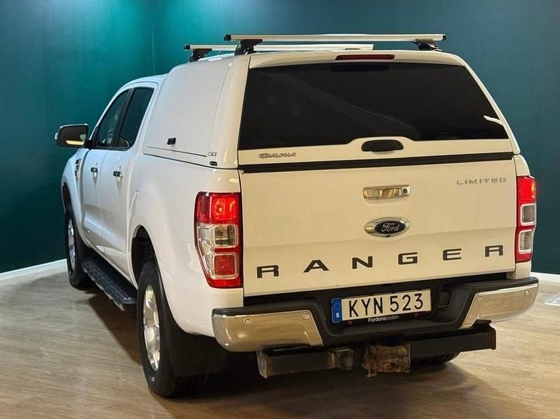 Begagnad Ford Ranger Limited 160 HK (117 kW) 2018 Vit Pickup