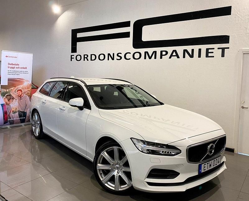 Vit Begagnad 2018 Volvo V90 Kombi | 179 900 kr (Bra pris) - Bild 1/4