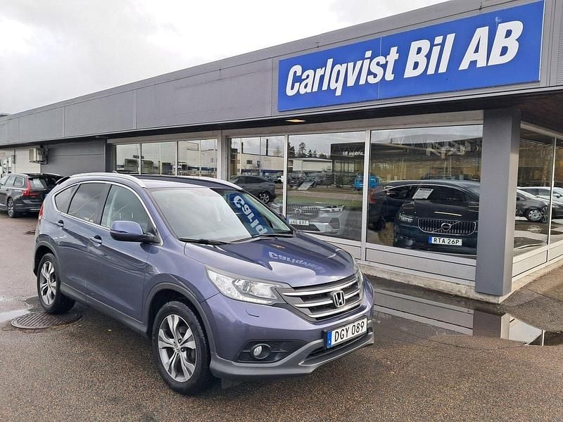 Blå (blåmet) Begagnad 2014 Honda CR-V Elegance SUV | 149 000 kr (Marknadspris) - Bild 1/4