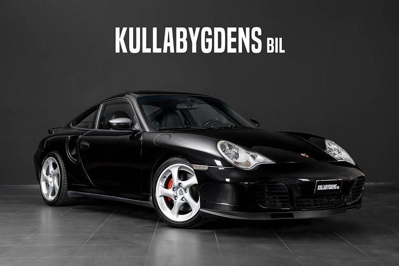 Begagnad Porsche 911 Turbo 451 HK (331 kW) 2002 Svart Sportkupé