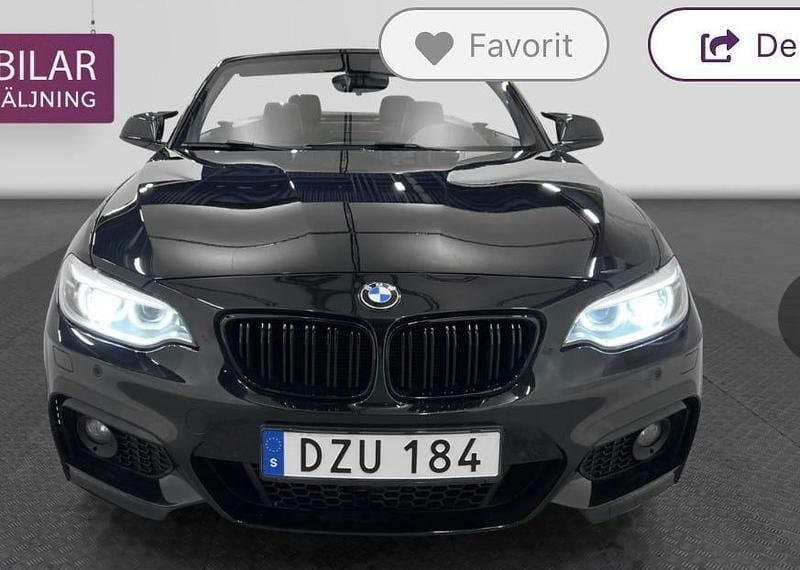 Begagnad BMW 220 184 HK (135 kW) 2015 Cab