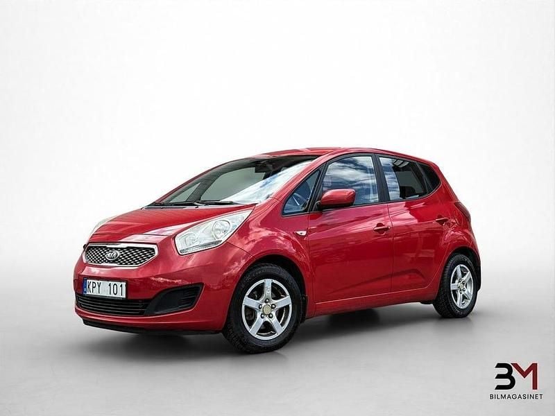 Röd Begagnad 2010 Kia Venga Halvkombi | 49 900 kr (Marknadspris) - Bild 1/4