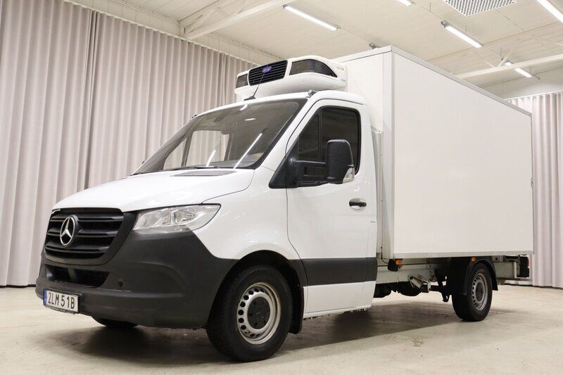Vit Begagnad 2020 Mercedes Sprinter Van | 299 900 kr (Marknadspris) - Bild 1/4