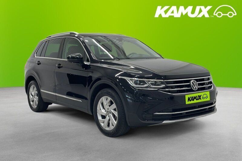 Svart Begagnad 2021 VW Tiguan Active SUV | 287 900 kr (Bra pris) - Bild 1/4