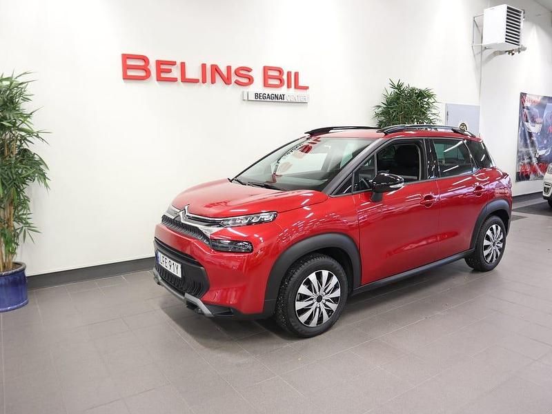 Röd Begagnad 2024 Citroën C3 Aircross SUV | 194 500 kr (Marknadspris) - Bild 1/4