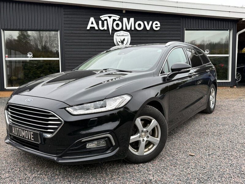 Svart Begagnad 2019 Ford Mondeo Titanium Kombi | 129 500 kr (Marknadspris) - Bild 1/4