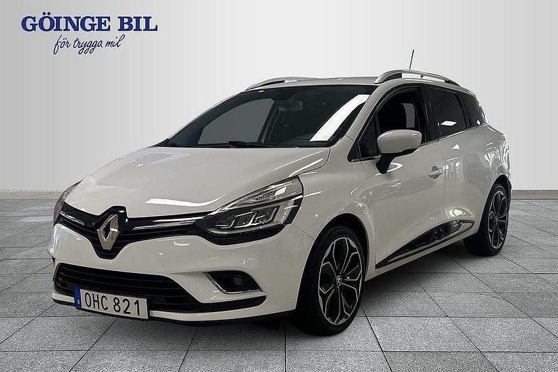 Vit Begagnad 2016 Renault Clio GrandTour Intens Kombi | 114 000 kr (Marknadspris) - Bild 1/3