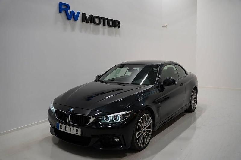 Begagnad BMW 430 Cabriolet M Sport 259 HK (190 kW) 2018 Svart Cab
