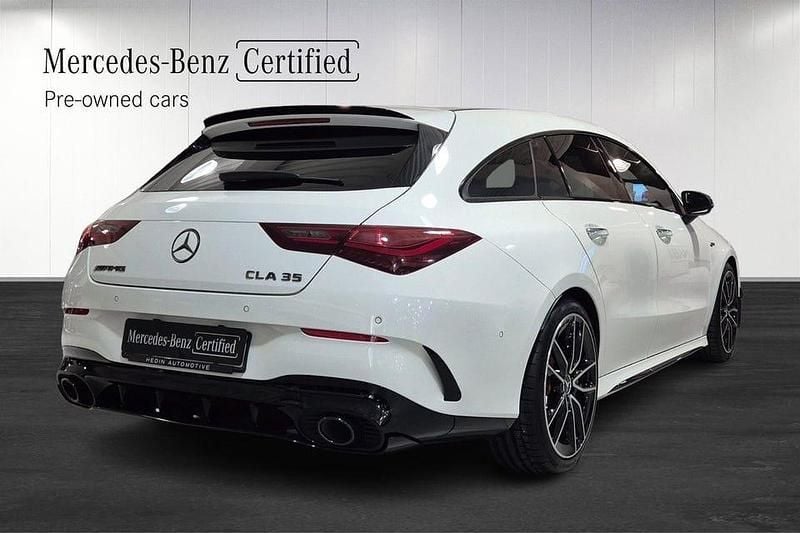 Begagnad Mercedes CLA35 AMG AMG 306 HK (225 kW) 2023 Vit (white) Kombi