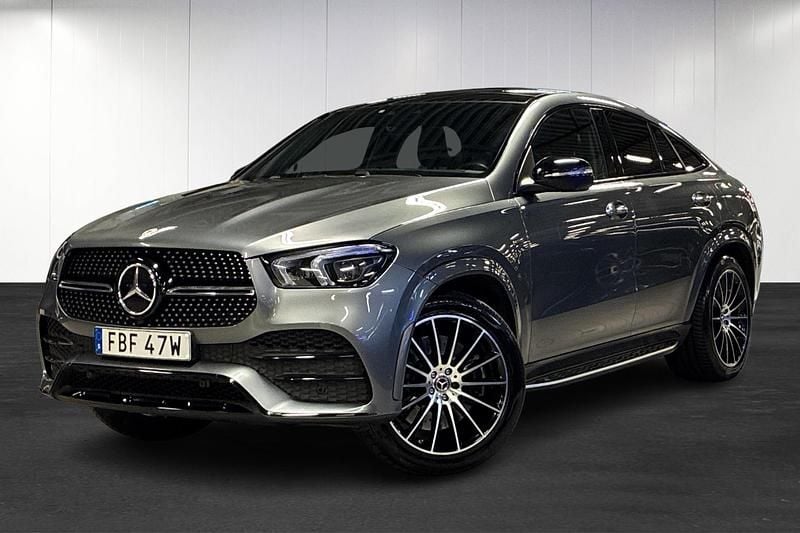 Svart Begagnad 2021 Mercedes GLE350 AMG Sportkupé | 629 900 kr (Marknadspris) - Bild 1/4