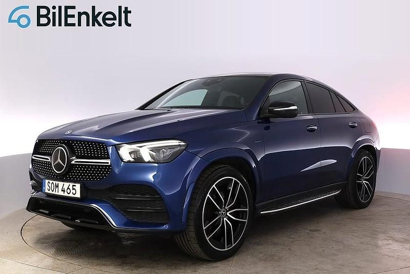 Begagnad Mercedes GLE350 AMG 324 HK (238 kW) 2021 Blå Sportkupé