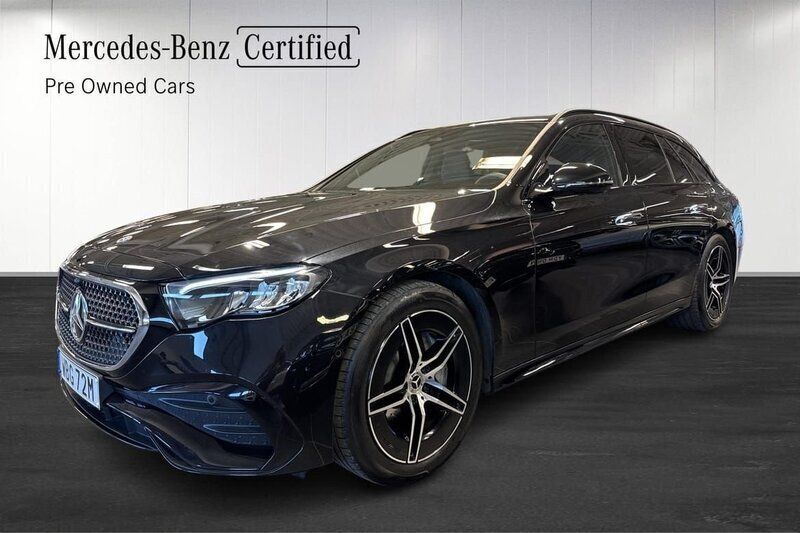 Svart Begagnad 2023 Mercedes E300 AMG Kombi | 609 000 kr (Superpris) - Bild 1/4