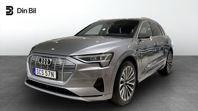 Tyfongrå metallic Begagnad 2019 Audi e-tron Advanced Plus SUV | 339 000 kr (Bra pris) - Bild 1/4