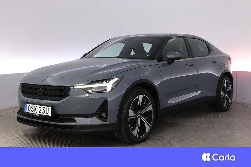 Grå Begagnad 2023 Polestar 2 Pilot-lite Sedan | 444 900 kr (Marknadspris) - Bild 1/4