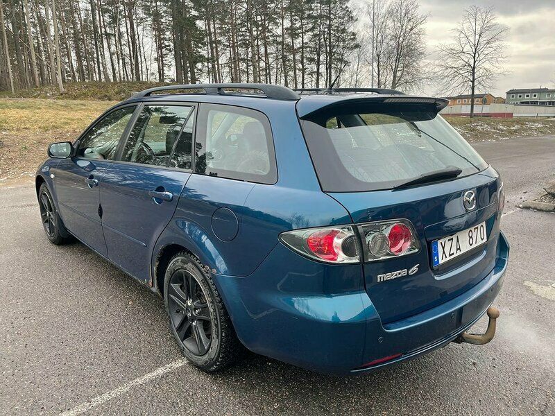 Begagnad Mazda 6 143 HK (105 kW) 2006 Blå Kombi