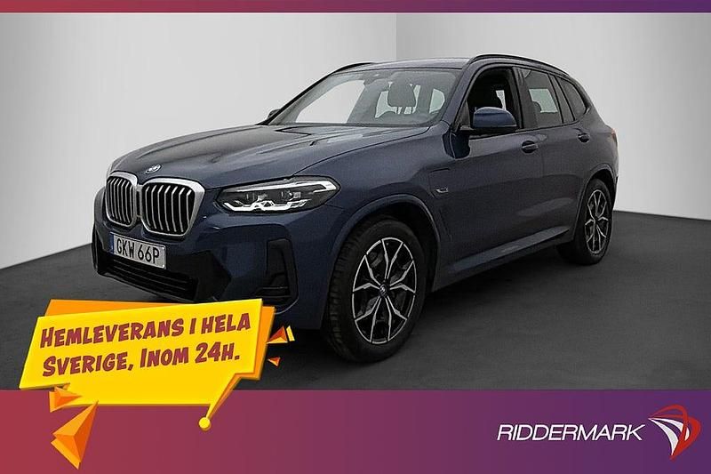 Begagnad BMW X3 M Sport 184 HK (135 kW) 2022 Blå SUV