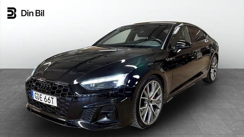 Begagnad Audi A5 Sportback S-Line 265 HK (194 kW) 2021 Svart Halvkombi
