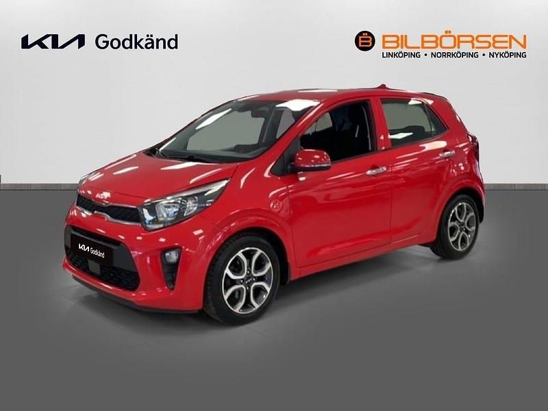 Röd Begagnad 2022 Kia Picanto Advance Halvkombi | 139 900 kr (Bra pris) - Bild 1/4