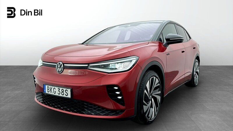 Mörkröd Begagnad 2023 VW ID.5 GTX SUV | 399 900 kr (Bra pris) - Bild 1/4