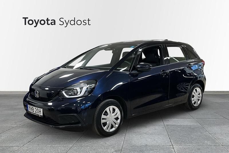 Blå Begagnad 2021 Honda Jazz Halvkombi | 179 000 kr (Marknadspris) - Bild 1/4