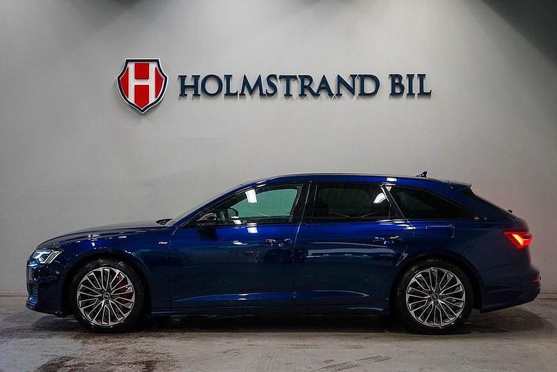 Blå Begagnad 2021 Audi A6 S-Line Kombi | 464 900 kr (Marknadspris) - Bild 1/4