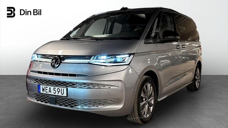 Blå Begagnad 2021 VW Multivan Life Van | 459 900 kr (Bra pris) - Bild 1/4