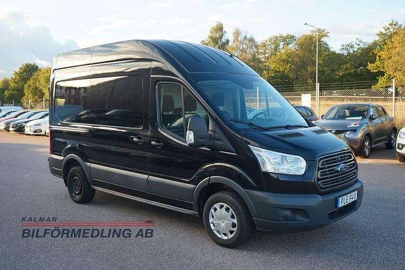 Svart Begagnad 2017 Ford Transit Van | 169 900 kr (Marknadspris) - Bild 1/4
