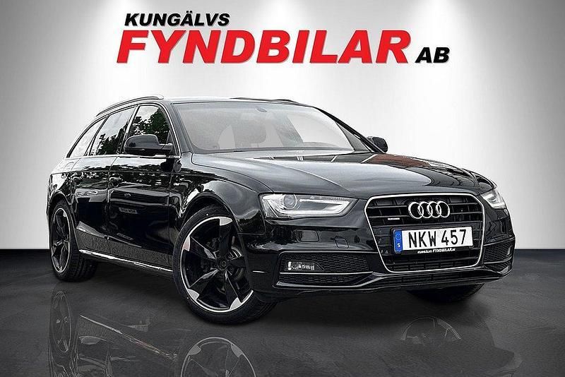 Svart Begagnad 2014 Audi A4 Kombi | 128 900 kr (Lite dyr) - Bild 1/4