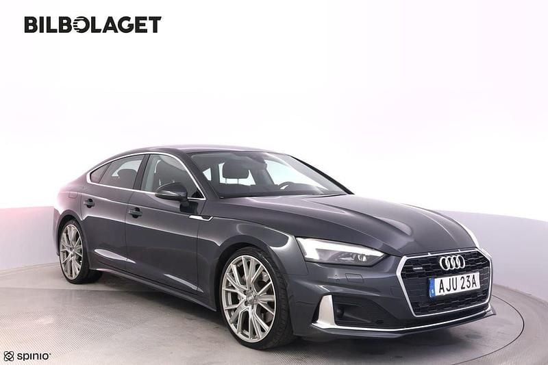 Grå Begagnad 2020 Audi A5 Sportback Proline Halvkombi | 279 800 kr - Bild 1/4