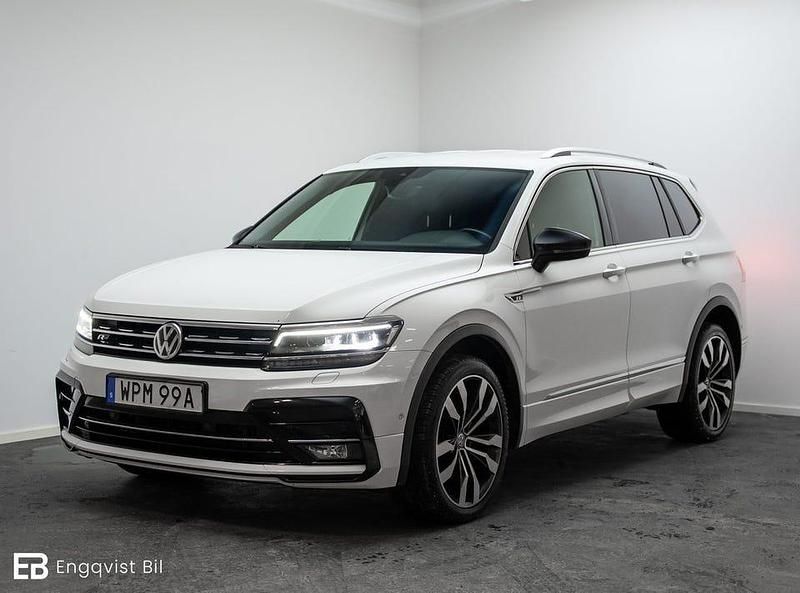 Begagnad VW Tiguan Allspace GT 190 HK (139 kW) 2019 Vit SUV