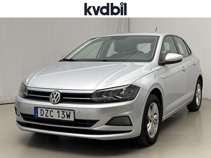 Silver (silver metallic) Begagnad 2019 VW Polo Halvkombi | 119 800 kr (Bra pris) - Bild 1/3