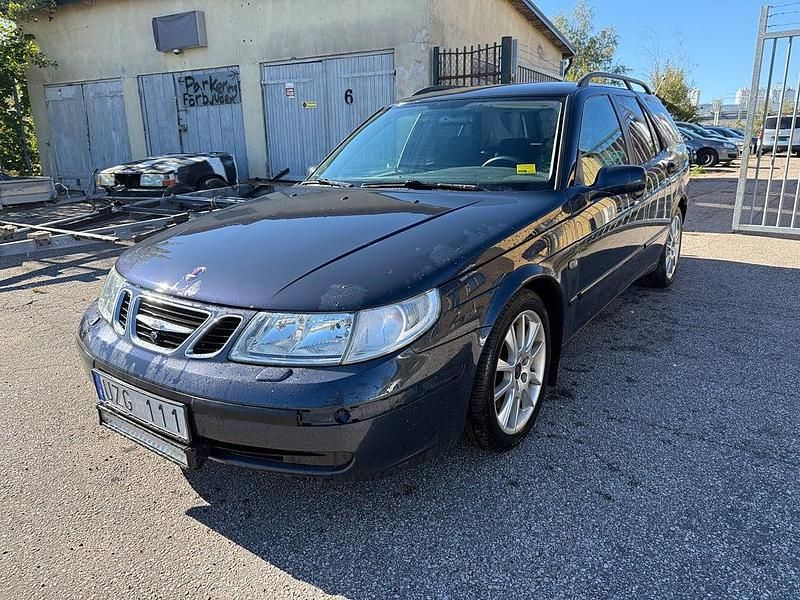Begagnad Saab 9-5 Linear 220 HK (161 kW) 2004 Blå Kombi