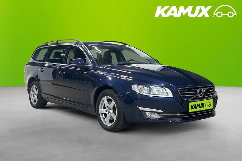 Blå Begagnad 2015 Volvo V70 Kombi | 169 800 kr (Dyr) - Bild 1/4